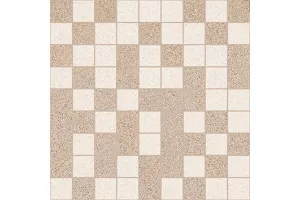 Плитка настенная Laparet 30x30 мозаика т.бежевый+бежевый Vega Бежевый матовая глазурованная