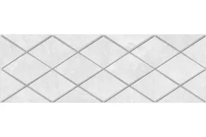 Плитка настенная Laparet 60x20 декор Attimo белый 17-05-01-1188-0 Alcor матовая глазурованная