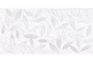Плитка настенная Laparet 40x20 декор серый 08-03-06-1344-2 Bona глянцевая глазурованная