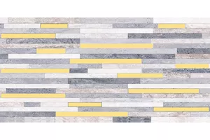 Плитка настенная Laparet 40x20 декор серый 08-05-06-1341 Magna глянцевая глазурованная