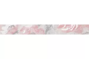 Плитка настенная Cersanit 44x5 бордюр бордюр розовый NV1J071D Navi матовая глазурованная