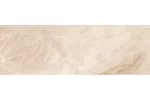 Плитка настенная Cersanit 75x25 декофон рельеф бежевый IVU012D Ivory глянцевая глазурованная