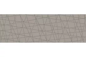 Плитка настенная Cersanit 75x25 декор вставка серый VG2U091 Vegas глянцевая глазурованная
