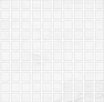 Плитка Brennero мозаика 30x30 Mosaico Venus White Lapp Р полуполированная
