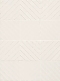 Плитка Marca Corona керамогранит 20x20 4D Diagonal White матовая