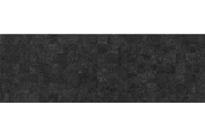 Плитка настенная Laparet 60x20 декофон чёрный мозаика 60021 Alabama матовая глазурованная