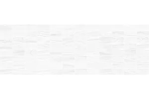 Плитка настенная Laparet 60x20 мозаика декор мозаичный белый MM60070 Zen матовая глазурованная