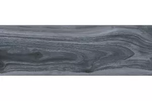 Плитка настенная Laparet 60x20 чёрный 60033 Zen матовая глазурованная