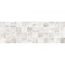 Плитка декор Laparet Sweep мозаичный белый MM60114 60x20