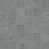 Плитка Италон мозаика 30x30 Материя Карбонио/Carbonio Mosaico S3 матовая